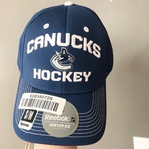 Brand new, never worn, canucks hockey hat